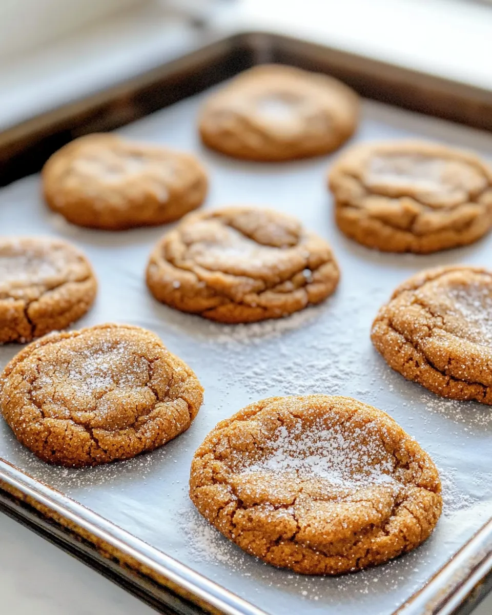 Classic Ginger Molasses Cookies dish photo