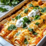 Homemade Green Chile Enchiladas photo