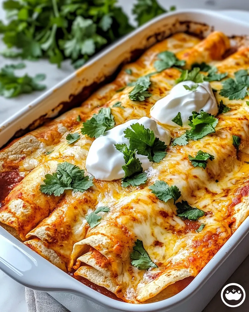 Homemade Green Chile Enchiladas photo