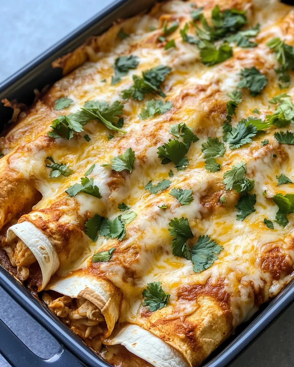 Delicious Green Chile Enchiladas dish photo