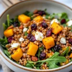 Homemade Harvest Farro Butternut Salad photo