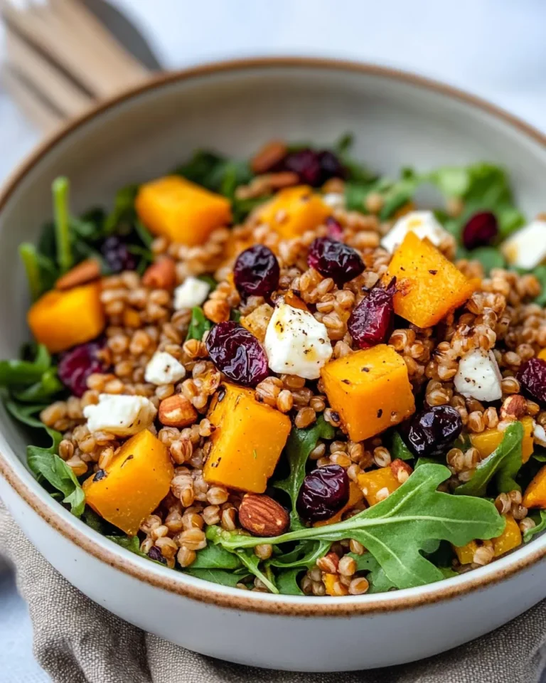 Homemade Harvest Farro Butternut Salad photo