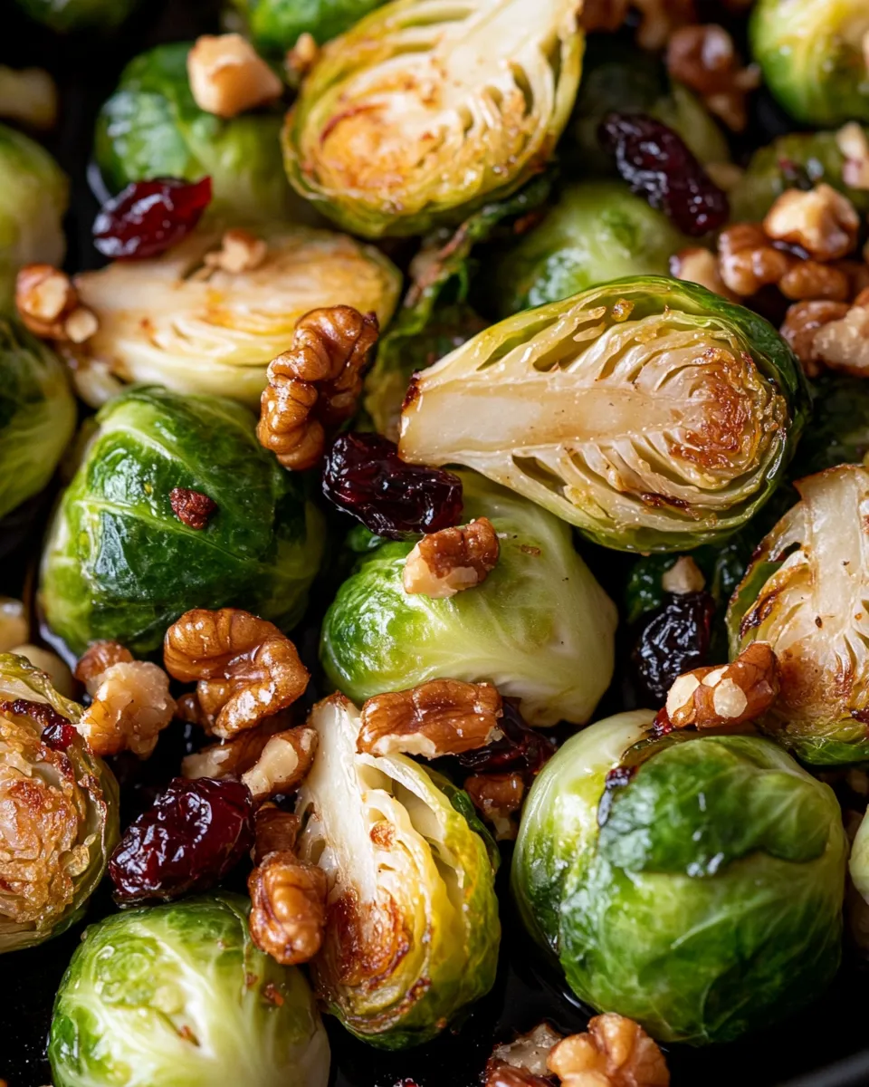 Classic Honey Balsamic Brussels Sprouts dish photo