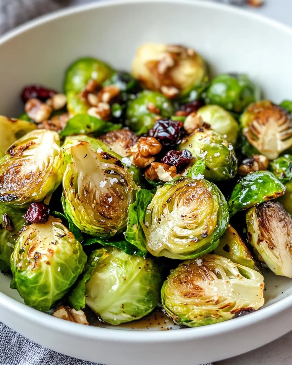 Healthy Honey Balsamic Brussels Sprouts picture