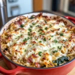 Homemade Italian Wedding Soup Pasta Bake recipe photo