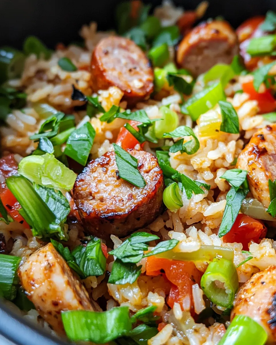 Classic Jambalaya with Chicken Sausage dish photo
