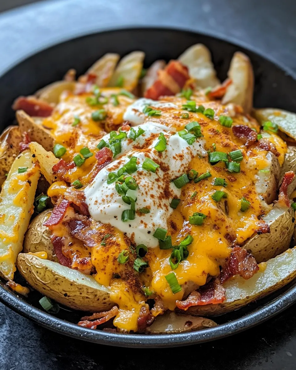 Classic Loaded Skillet Cheese Fries image