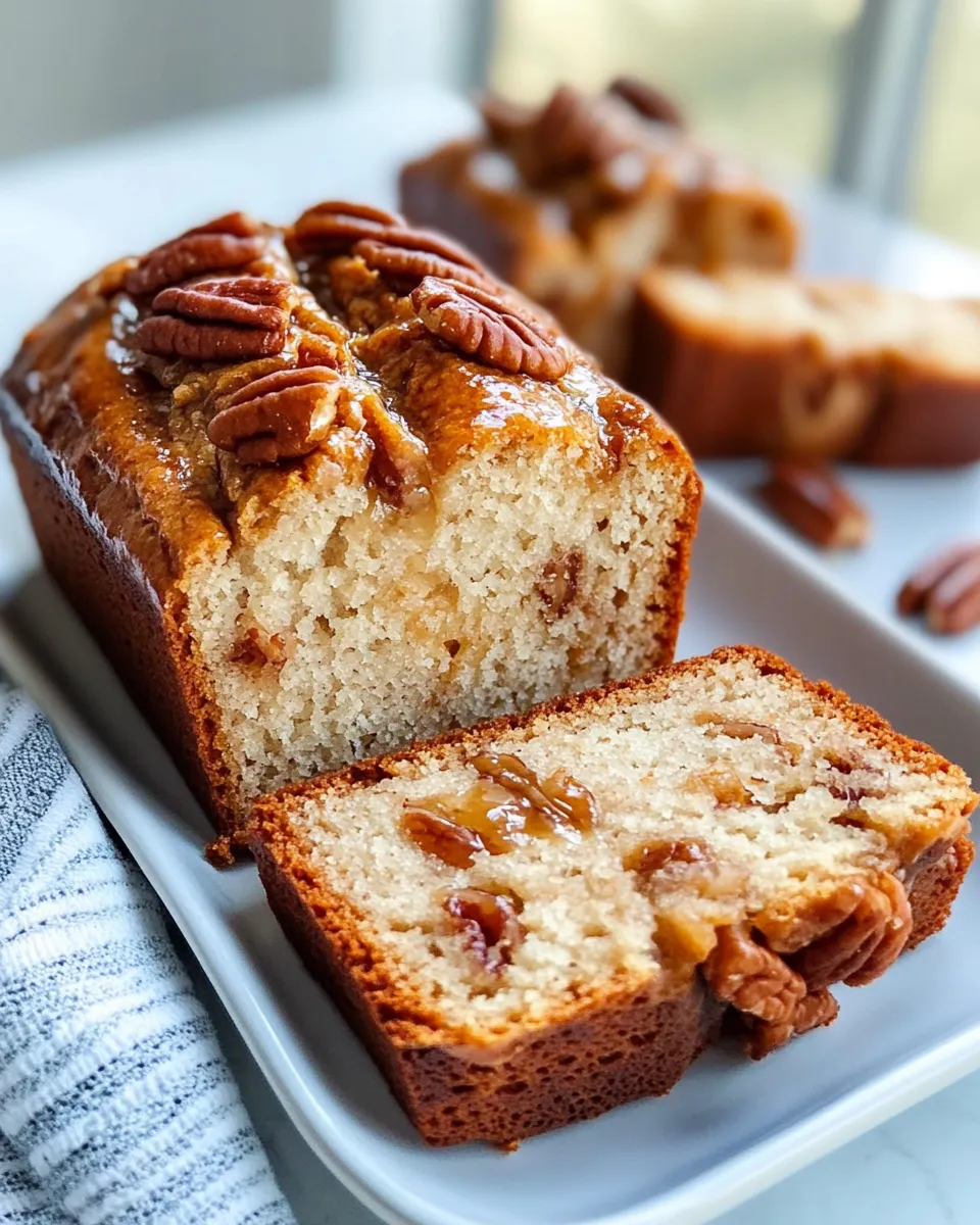 Homemade Maple Pecan Bread recipe photo