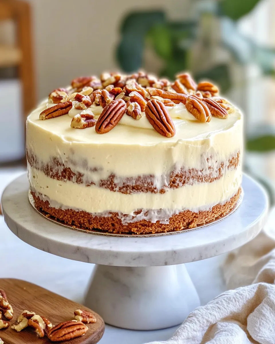 Classic Maple Pecan Layer Cake image