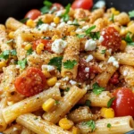 Homemade Mexican Street Corn Pasta recipe photo