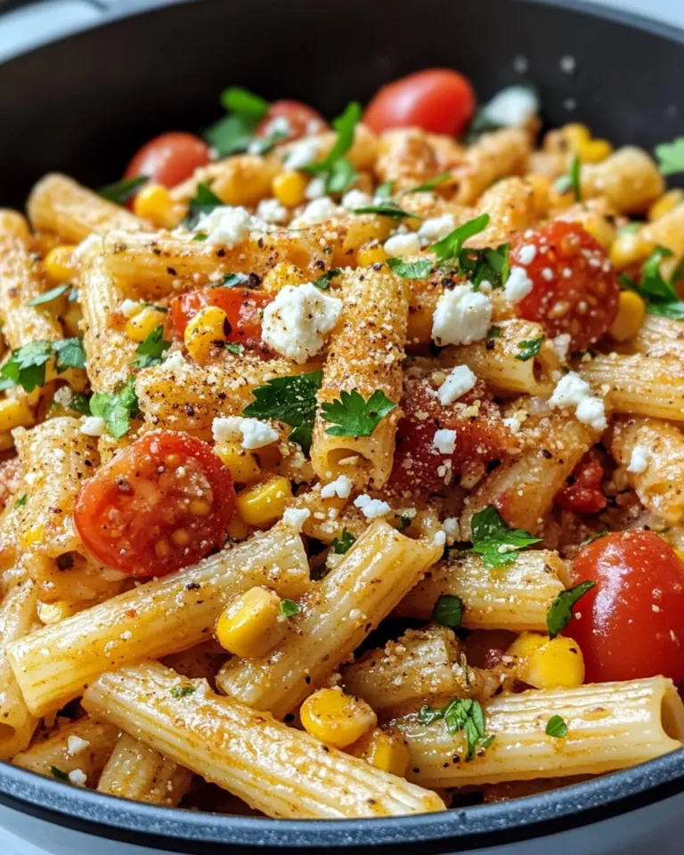 Homemade Mexican Street Corn Pasta recipe photo
