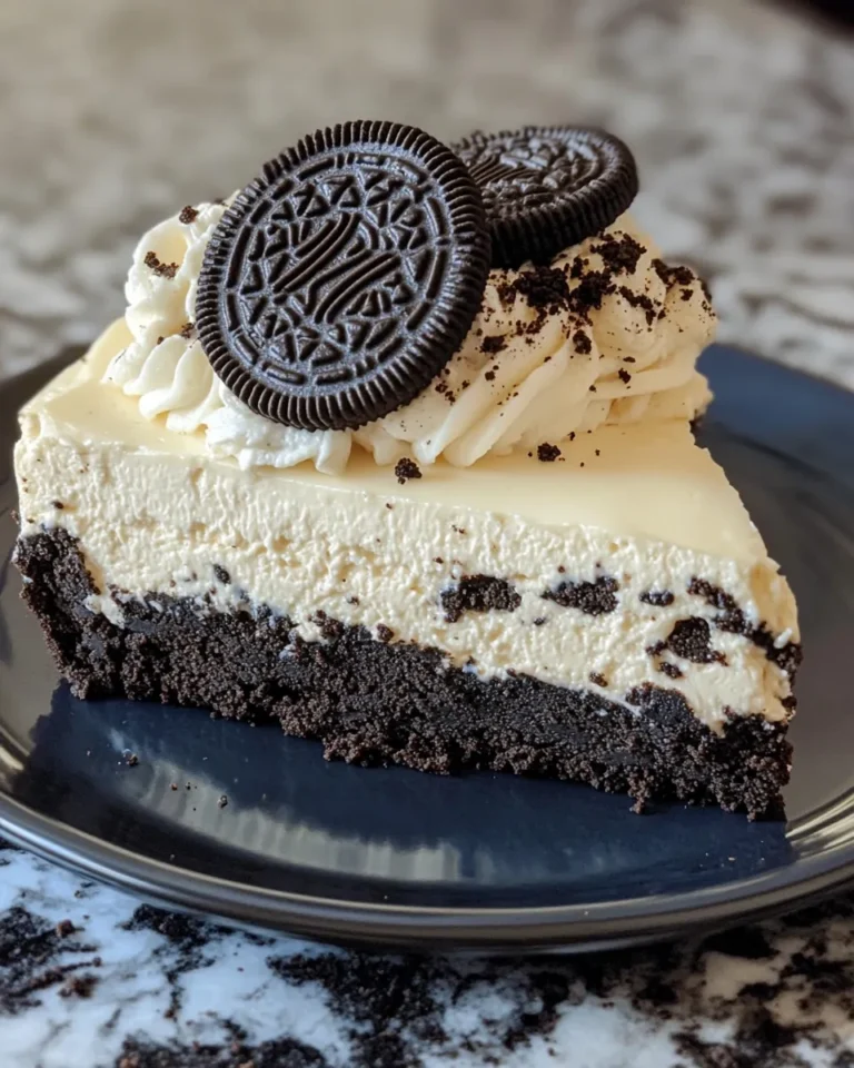 Homemade No-Bake Oreo Cheesecake photo