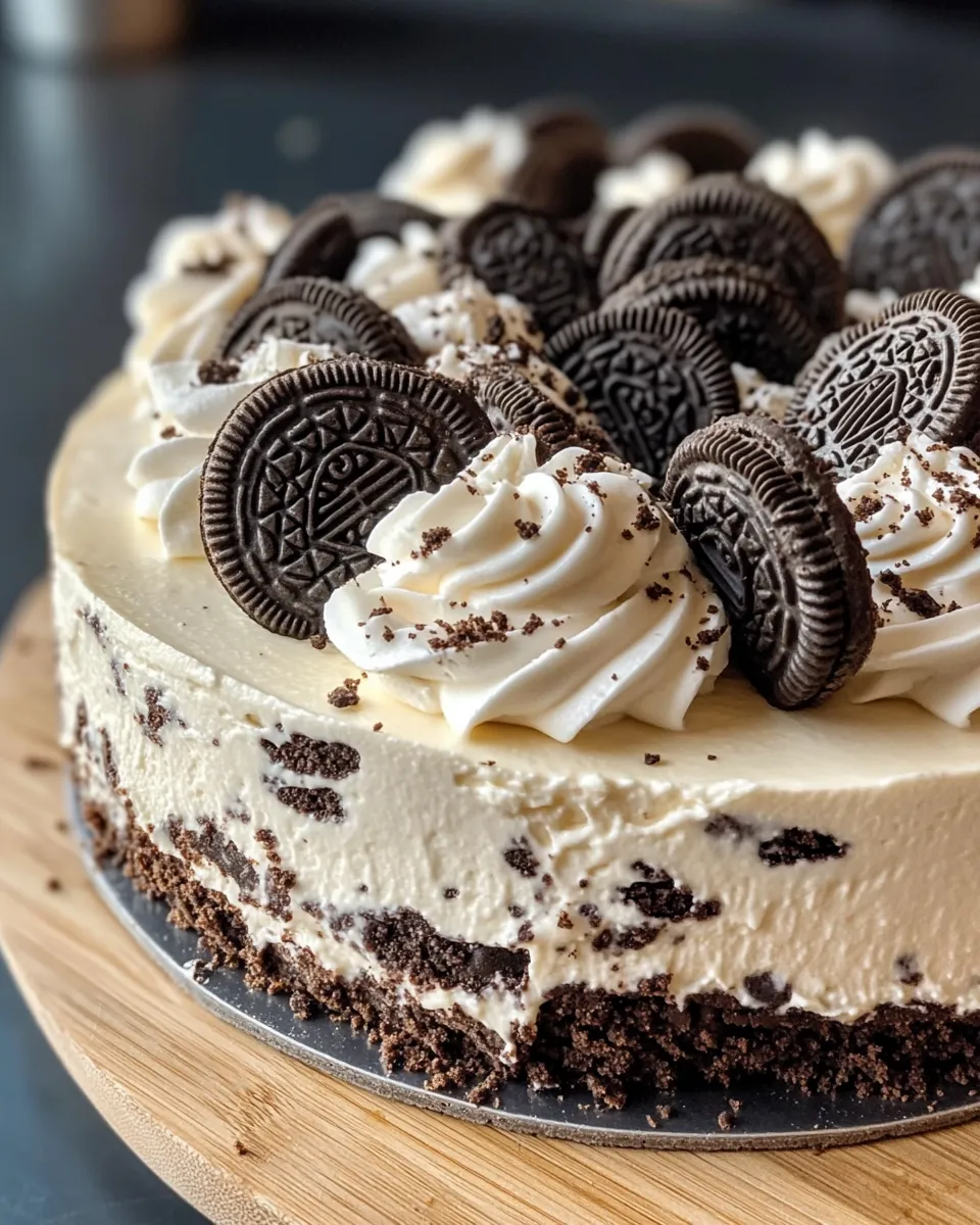 Classic No-Bake Oreo Cheesecake image