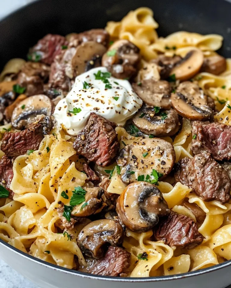 Homemade One Pot Beef Stroganoff Pasta recipe photo