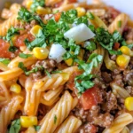 Homemade One Pot Beef Taco Pasta recipe photo