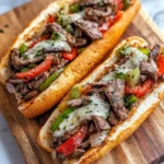 Homemade Philly Cheesesteak Sandwiches photo