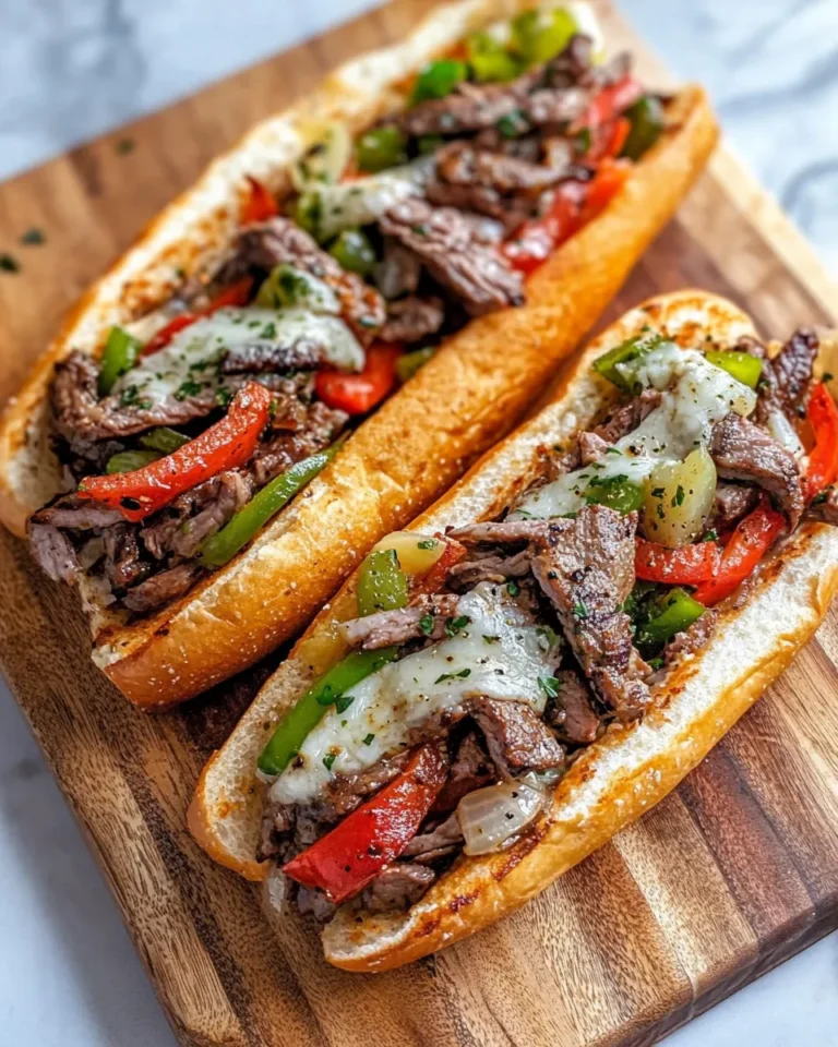 Homemade Philly Cheesesteak Sandwiches photo
