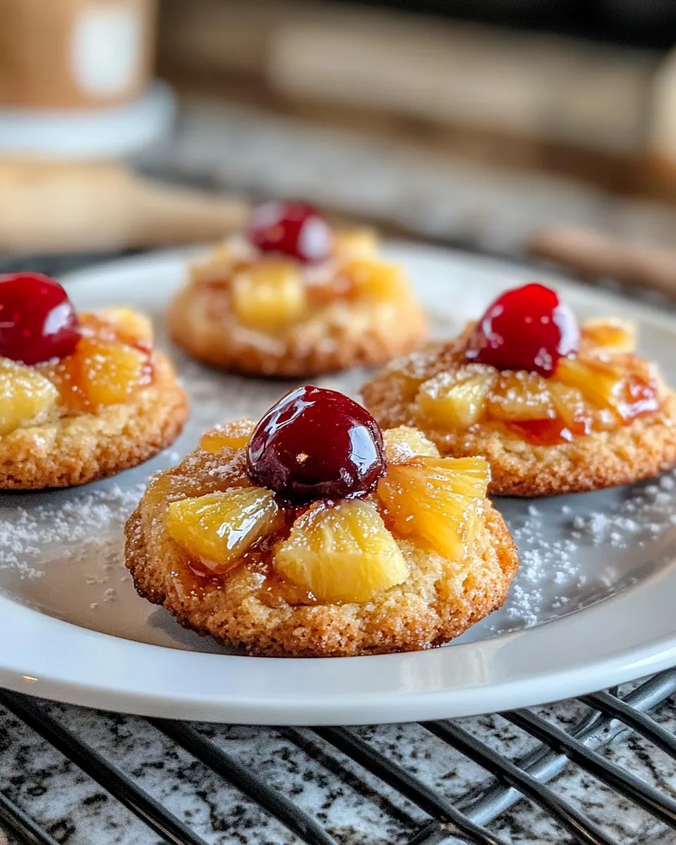 Easy Pineapple Upside Down Cookie recipe photo