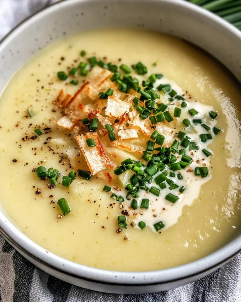 Homemade Potato Leek Soup recipe photo