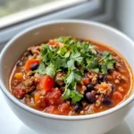 Delicious Pumpkin Black Bean Chili dish photo