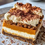 Homemade Pumpkin Cheesecake Bars recipe photo