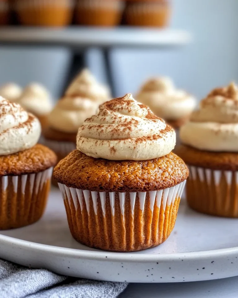 Homemade Pumpkin Spice Cupcakes recipe photo
