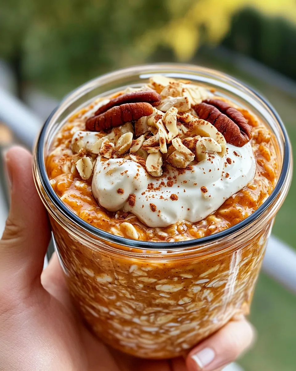Classic Pumpkin Spice Overnight Oats image