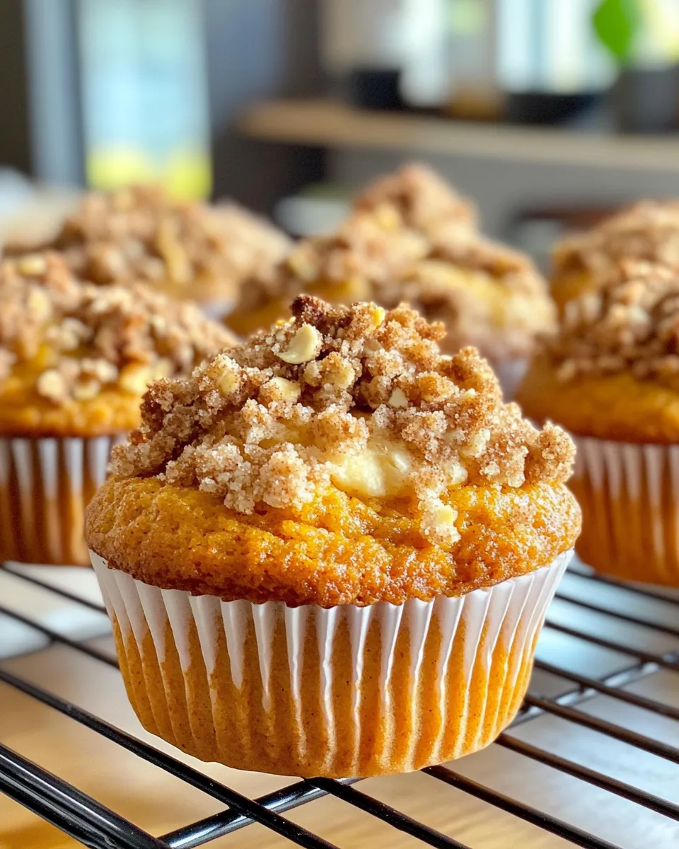 Homemade Pumpkin Streusel Muffins photo