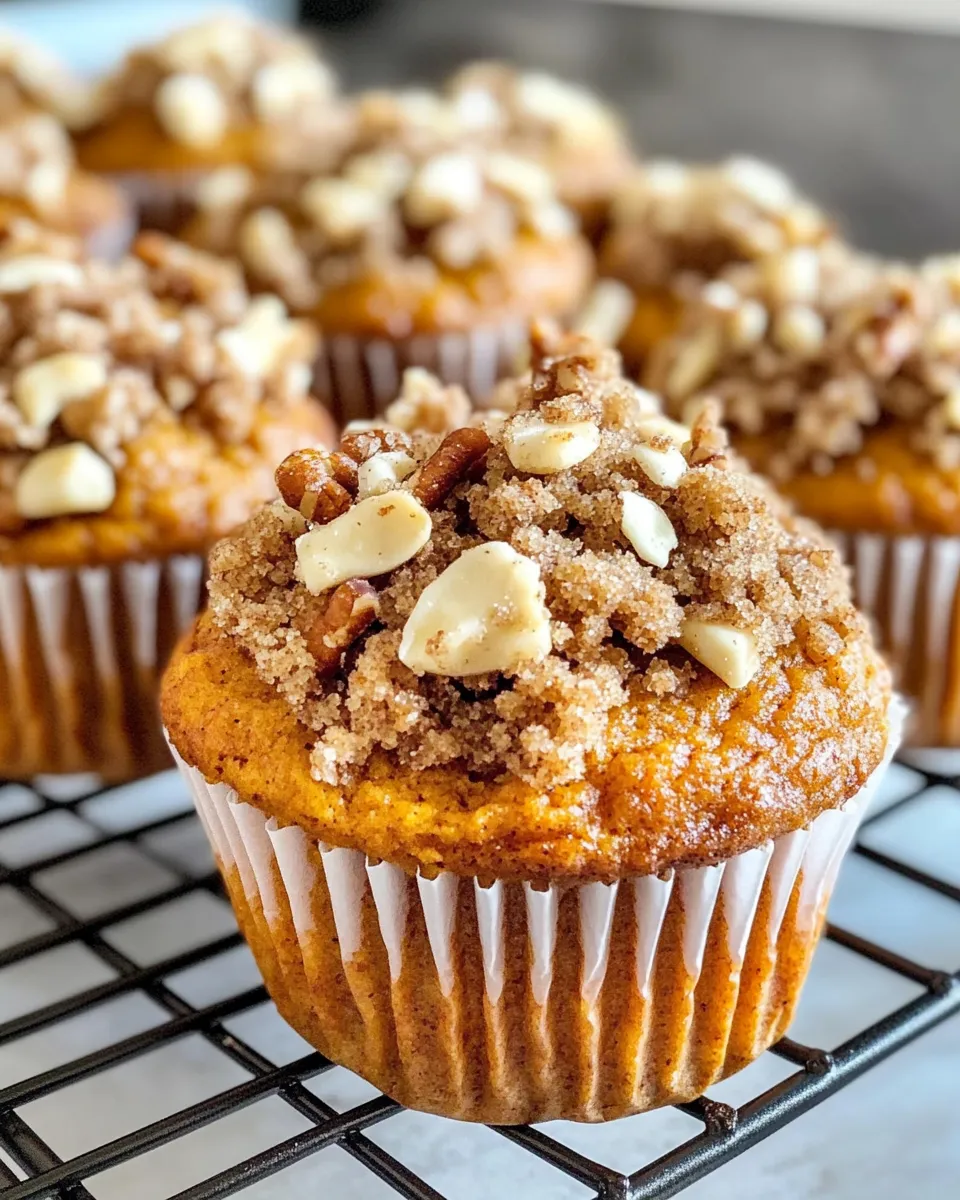 Delicious Pumpkin Streusel Muffins dish photo