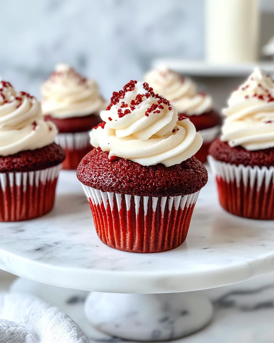 Classic Red Velvet Cupcakes image
