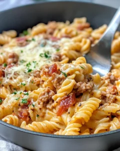 Homemade Reuben Sandwich Inspired Pasta photo