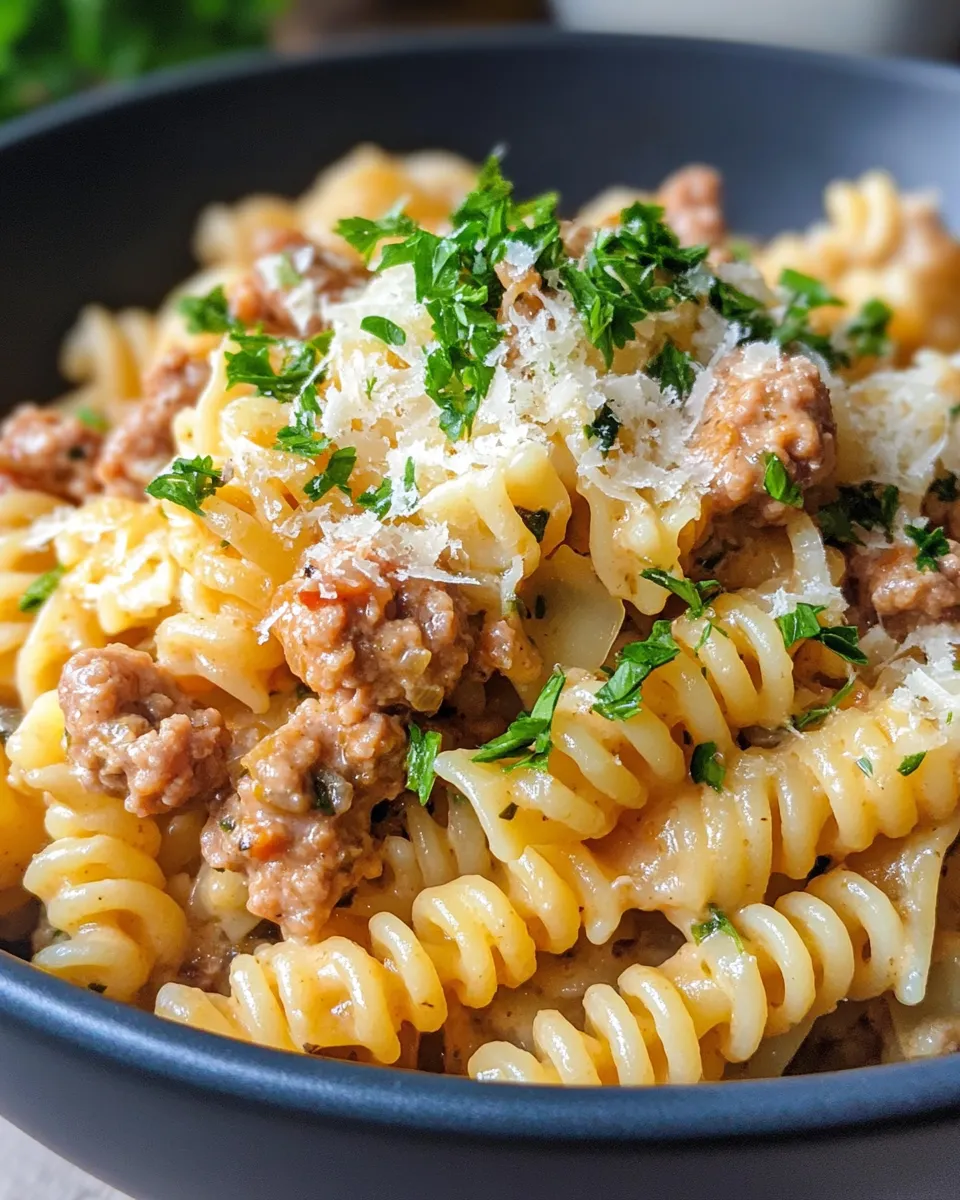 Classic Reuben Sandwich Inspired Pasta image