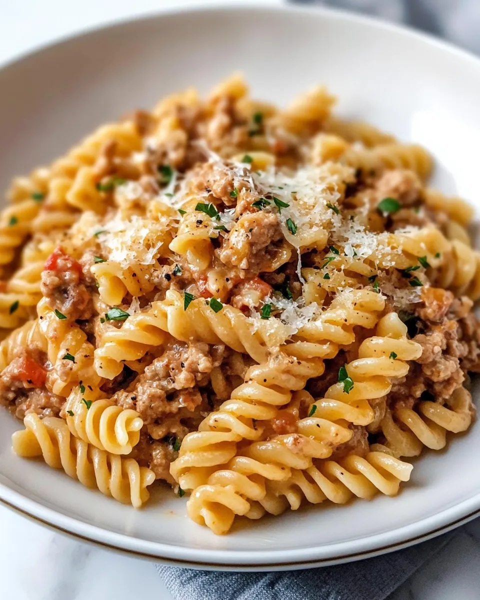 Delicious Reuben Sandwich Inspired Pasta dish photo