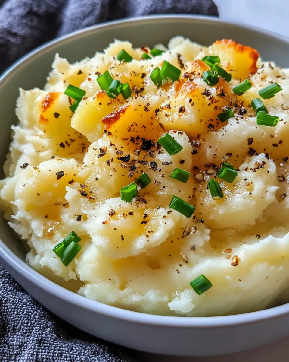 Classic Roasted Garlic Mashed Potatoes image