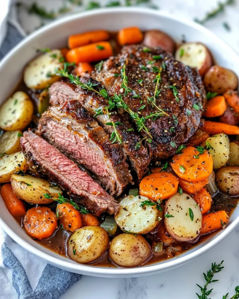 Classic Slow Cooker Pot Roast recipe photo