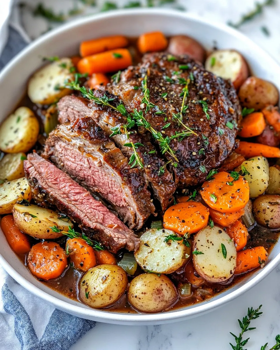 Classic Slow Cooker Pot Roast recipe photo