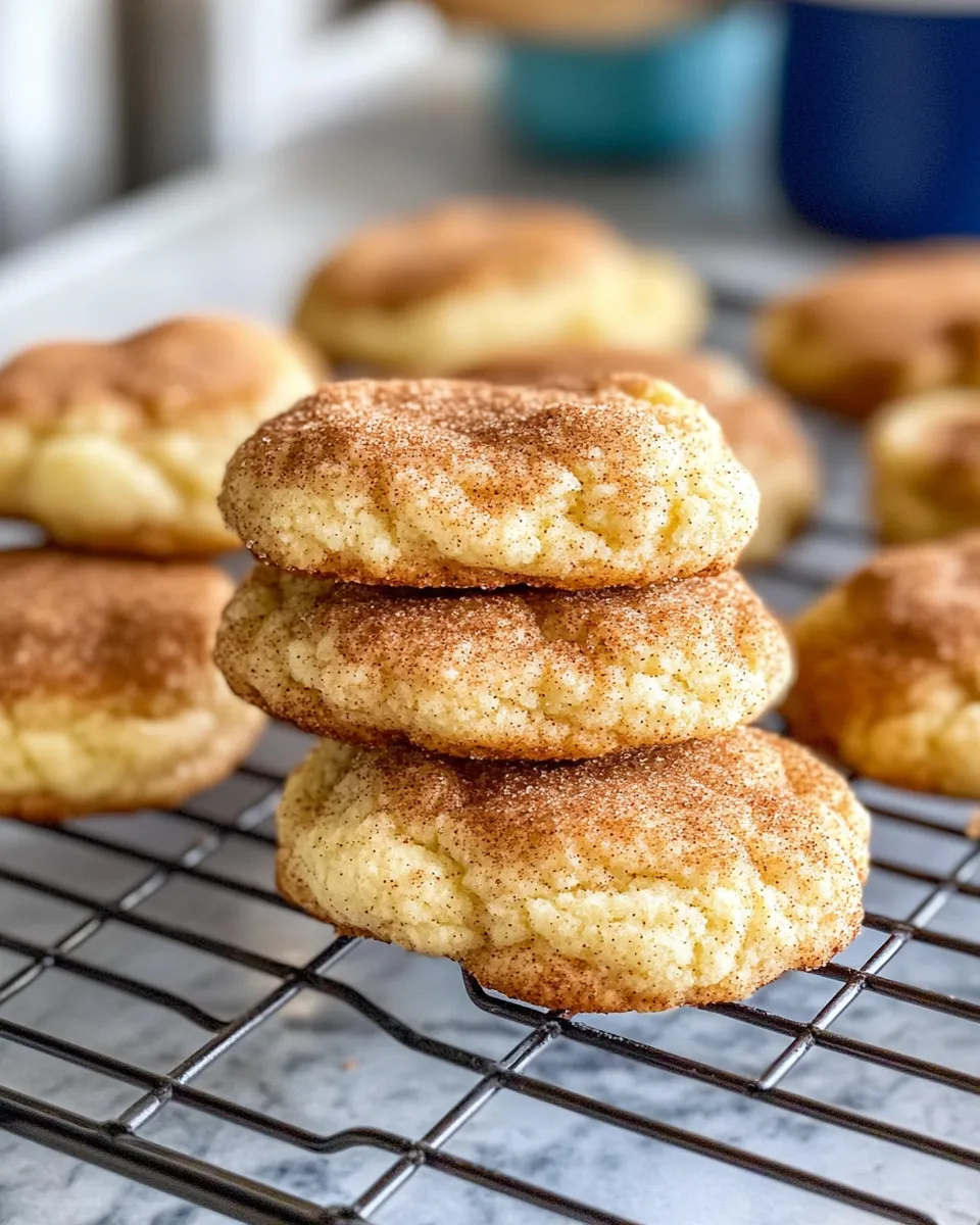 Homemade Snickerdoodle Cookies photo