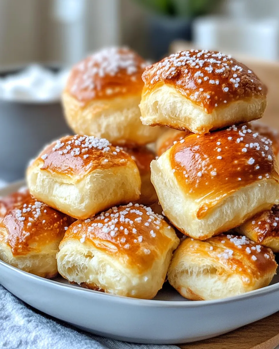 Easy Soft Pretzel Bites dish photo