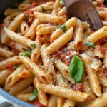 Homemade Spicy One Pot Arrabbiata Pasta recipe photo