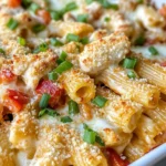 Homemade Spicy Sriracha Cream Cheese Pasta Bake photo