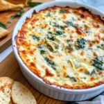 Homemade Spinach Artichoke Dip photo