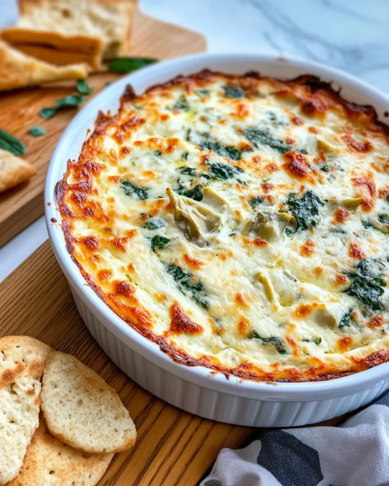 Homemade Spinach Artichoke Dip photo