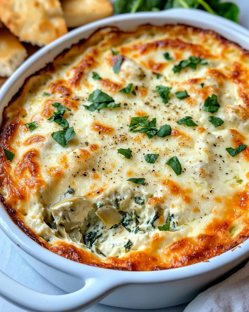 Classic Spinach Artichoke Dip image