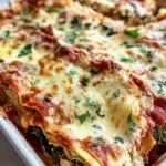 Homemade Spinach Artichoke Lasagna Bake recipe photo