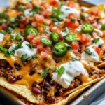 Homemade Stadium Chili Cheese Nachos photo