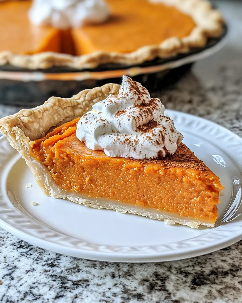 Easy Sweet Potato Pie recipe image
