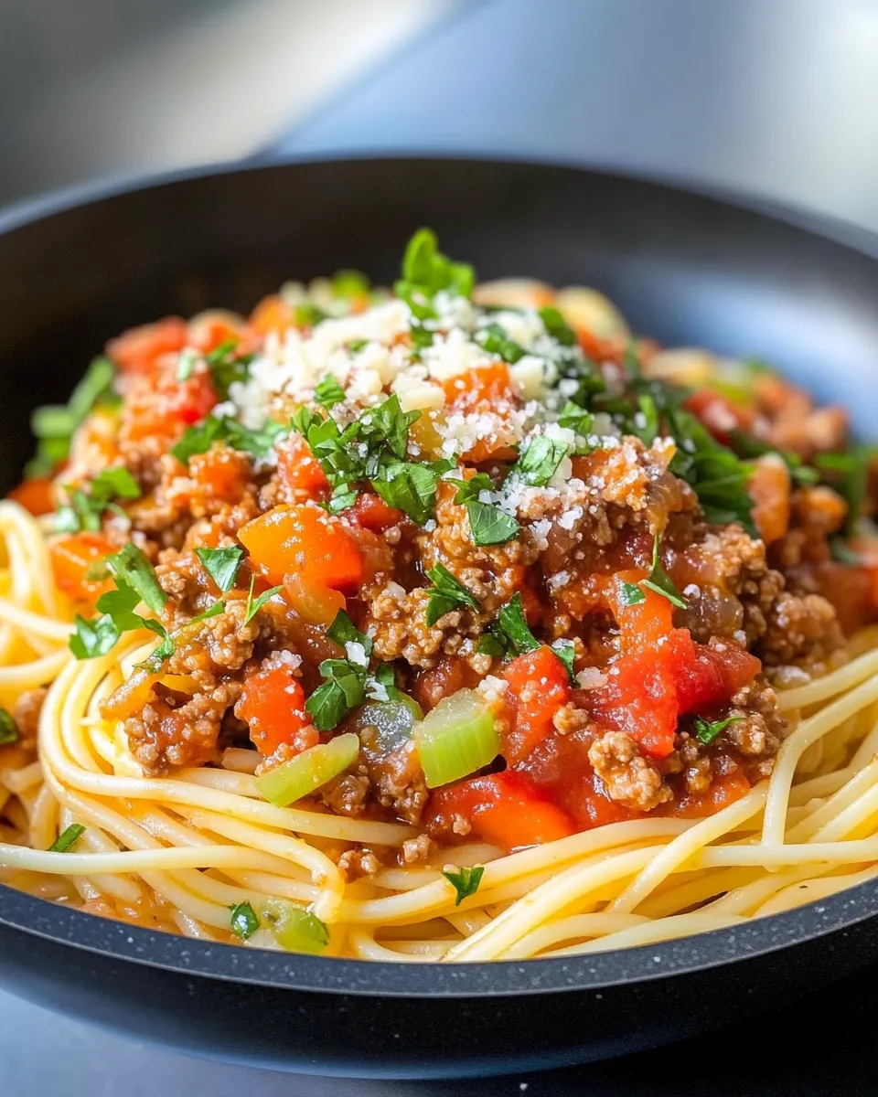 Classic Traditional Pasta Bolognese Classic image