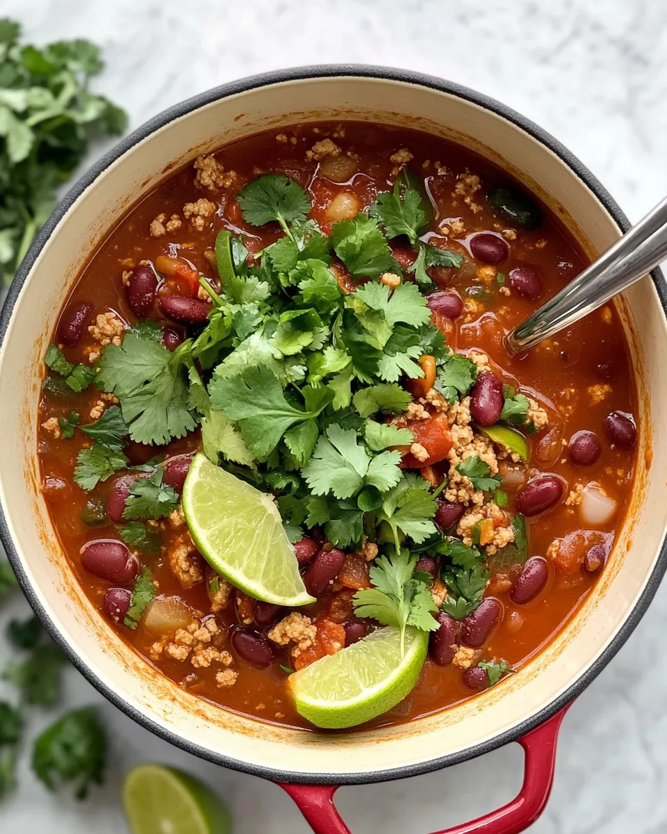 Classic Turkey Chili with Beans dish photo
