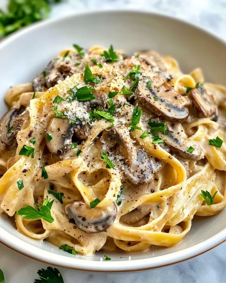 Homemade Vegan Mushroom Stroganoff Pasta recipe photo