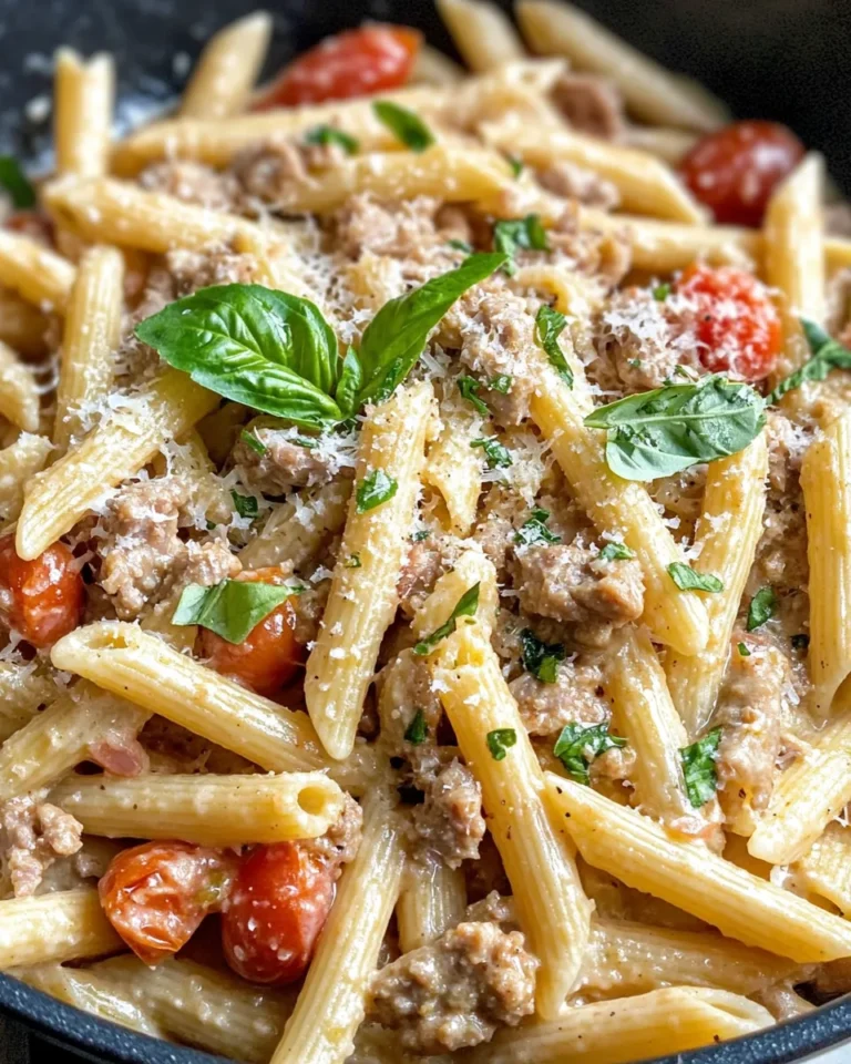 Easy Weeknight Creamy Sausage Pasta photo